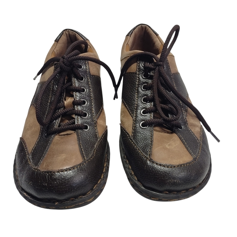 BOC Born Concept Women's Brown Tan Lace Up Oxford Comfortable Shoe Size 8 - Picture 3 of 11